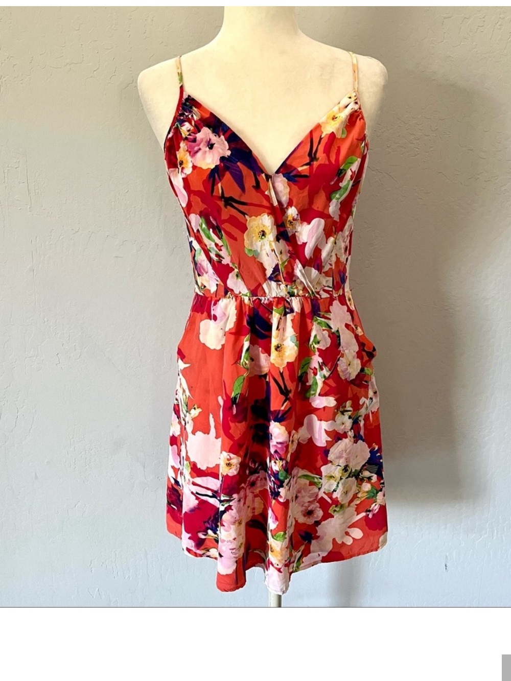 Yumi Kim Silk Floral Goddess Dress - Size Medium
